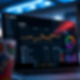 Detailed view of AdMob dashboard showcasing analytics