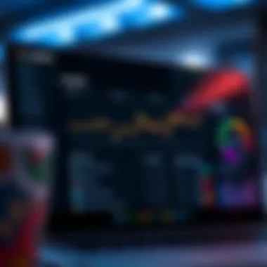 AdMob Dashboard Analytics Detailed view of AdMob dashboard showcasing analytics