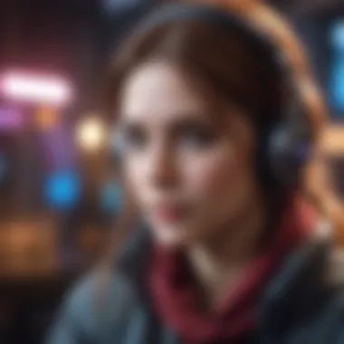 Vibrant Gamer-Centric Ads Creative advertisement targeting gamers with vibrant visuals
