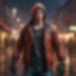 A vibrant scene from a popular hood game showcasing dynamic characters and an immersive environment.