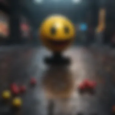 Fan art inspired by Pac Man