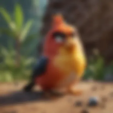 Understanding Gameplay Mechanics Gameplay mechanics showcasing bird launching