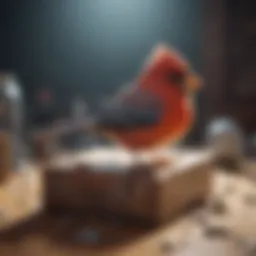 Bird-shaped Puzzle