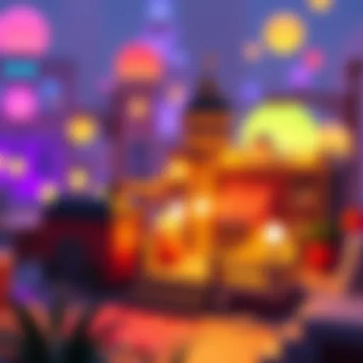 Exploring Gameplay Mechanics in Bubble Town Visual representation of Bubble Town gameplay mechanics