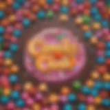 Candy Crush Soda Saga logo showcasing vibrant colors