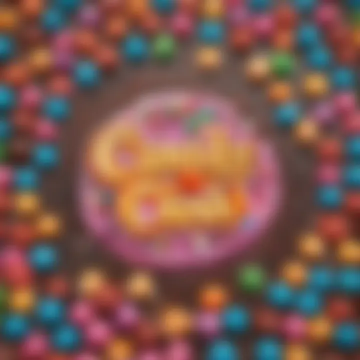 Candy Crush Soda Saga logo showcasing vibrant colors