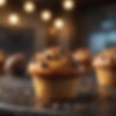 Challenging Level in Muffin Game Creative visualization of a challenging level in a muffin game