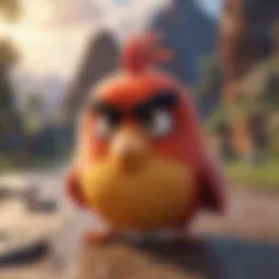 Colorful Angry Birds Journey Logo