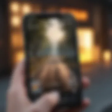 User Interface of a Competitive Mobile Game An overview of a popular competitive mobile game showcasing its user interface.