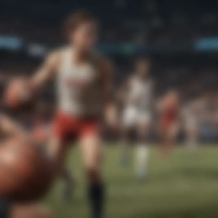 Infographic showcasing the evolution of sports games on Apple Arcade