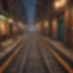 Vibrant graphics of Subway Surf gameplay