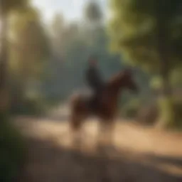 Virtual horse riding in Star Stable