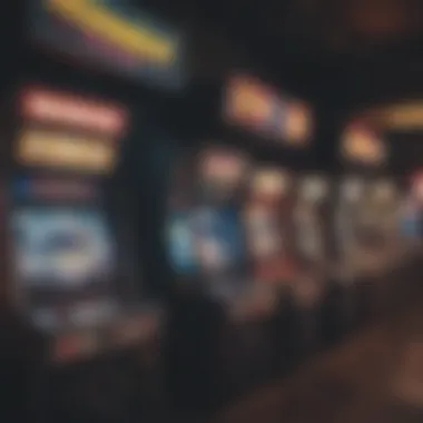 Evolution of Crane Games in Arcades A modern arcade featuring multiple crane game machines
