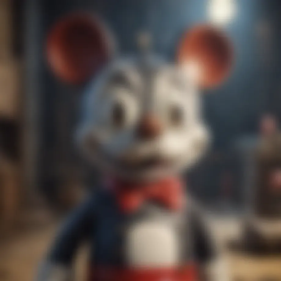 Cuphead character showcasing distinctive art style