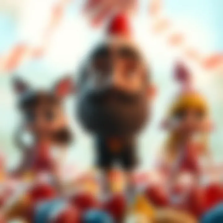 Diverse characters and themes within Candy Crush gameplay