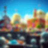 Vivid Level Design in Candy Crush Candy Crush level design showcasing vibrant colors and engaging challenges