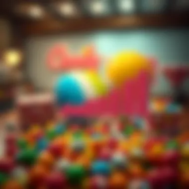 A graphical representation of Candy Crush user engagement metrics