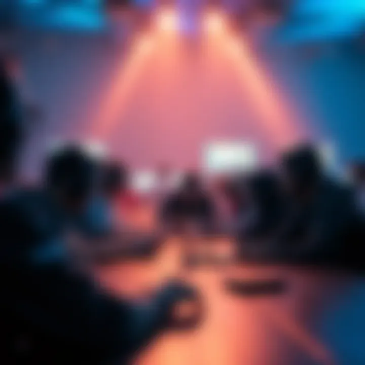 Unity in Gaming Culture A virtual community gathering showcasing gaming enthusiasts