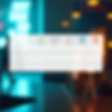 Comparative Analysis of Epic App Features A comparison chart illustrating the Epic App's functionalities versus competitors