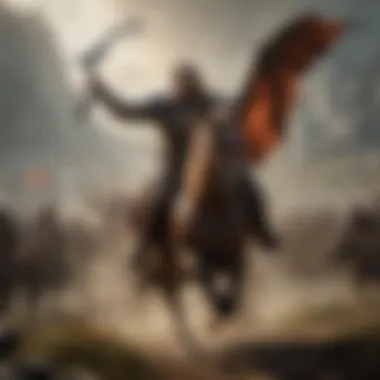 Epic Battle Scene in 'Lord of the Rings' Epic Battle Scene in 'Lord of the Rings'