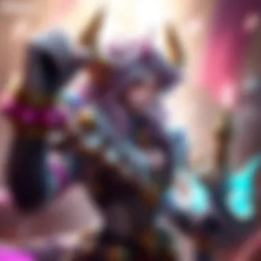 A visually stunning character design from a mobile game