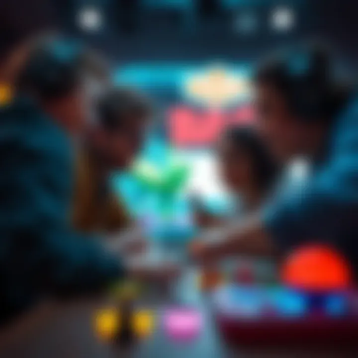 Exciting gameplay scene showcasing teamwork in Apple Arcade