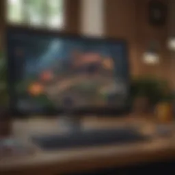 Apple Arcade interface on macOS showcasing various game options