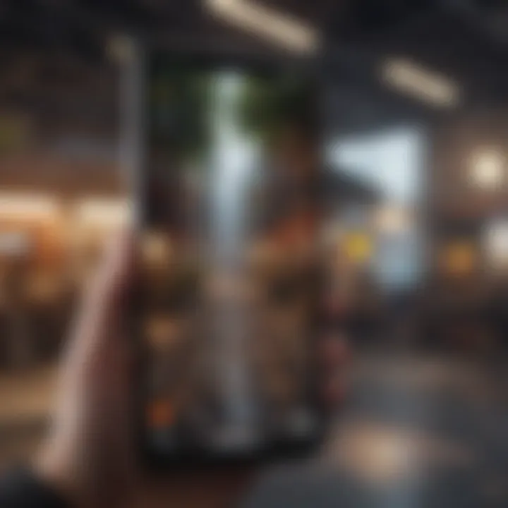 An immersive gameplay scene from an indie phone game showcasing stunning graphics and innovative design.