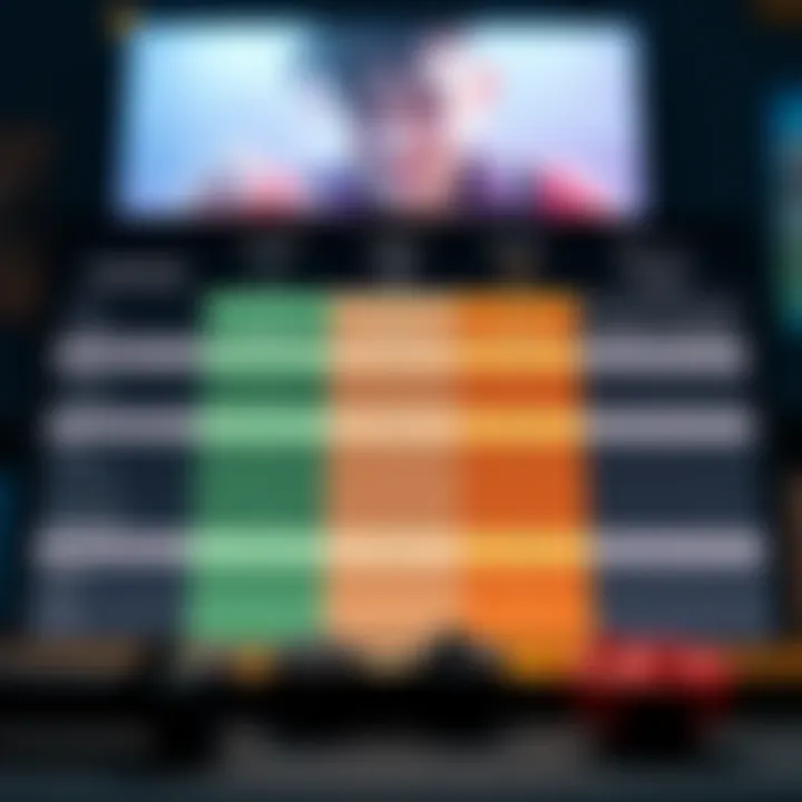 Emulator Comparison Chart Comparison chart of BlueStacks and other emulators