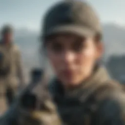 A captivating screenshot showcasing intense gameplay in Call of Duty Mobile.