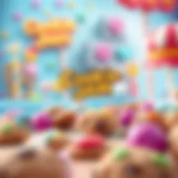 Gameplay screenshot of Cookie Jam showcasing vibrant graphics and candy-themed puzzles