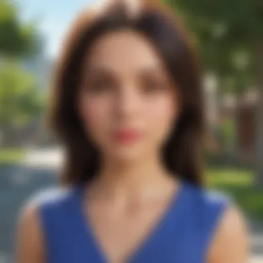 Character Customization in Sonic Dash Screenshot of character customization options
