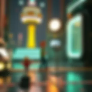 Unique Gameplay Mechanics in Futurama Gameplay screenshot highlighting unique mechanics