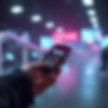 Conceptual illustration of virtual phone numbers