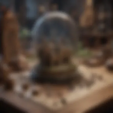 Lore Meets Gameplay Artistic interpretation of Harry Potter lore integrating puzzle game features