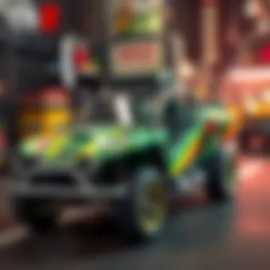 Diverse Customization in Hill Climb Racing 2 A glimpse of diverse vehicle customization options available in the game