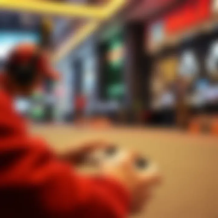 Infographic illustrating trends in mobile gaming