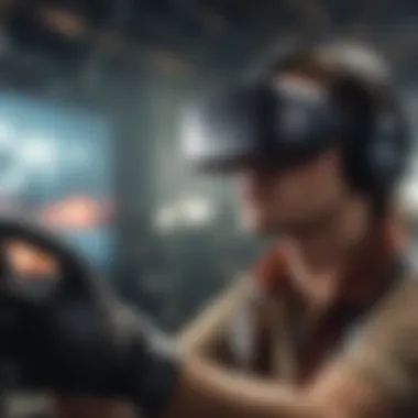Immersive Virtual Reality Gameplay Virtual Reality Gaming Experience