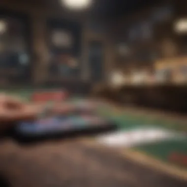 Competitive Landscape of Mobile Blackjack Analysis of competitive mobile blackjack landscape with various game options displayed