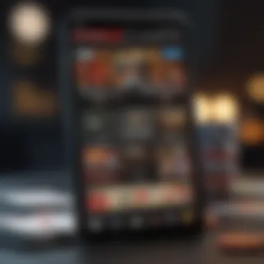 Gameplay Overview of MobilityWare Blackjack Overview of MobilityWare Blackjack gameplay screen showcasing cards and betting options