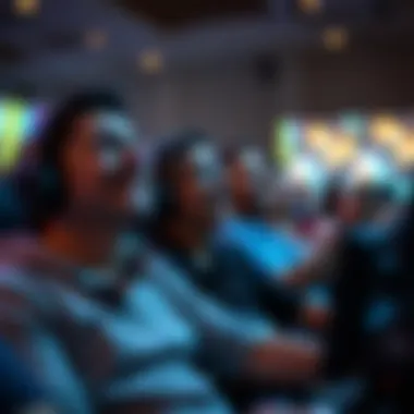 Audience engagement and reactions during gameplay