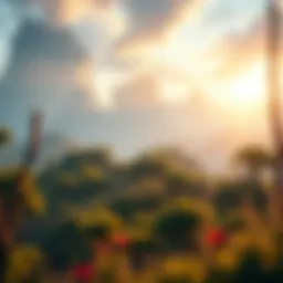 Artistic representation of new game landscapes