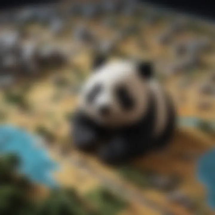 Strategic Panda Pop Level Map