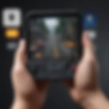 Evolution of Mobile Gaming Interfaces Infographic depicting the evolution of mobile gaming interfaces