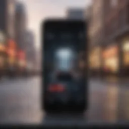 A smartphone displaying a highly anticipated game available for pre-order