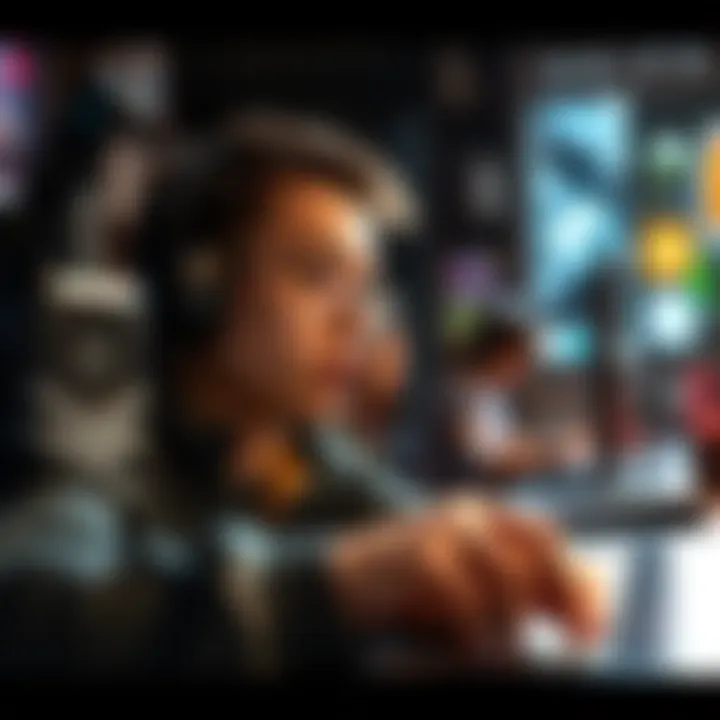 Indie Game Development Creativity Concept art representing creativity in indie game development