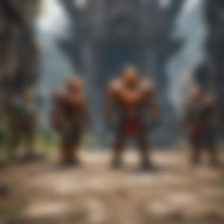 The Tap Titans Community Representation A vibrant representation of the Tap Titans community.