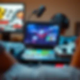 Diverse gaming platforms showcasing mobile and handheld options