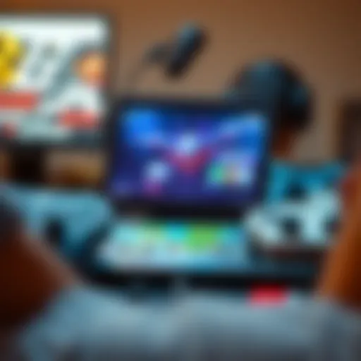 Diverse gaming platforms showcasing mobile and handheld options