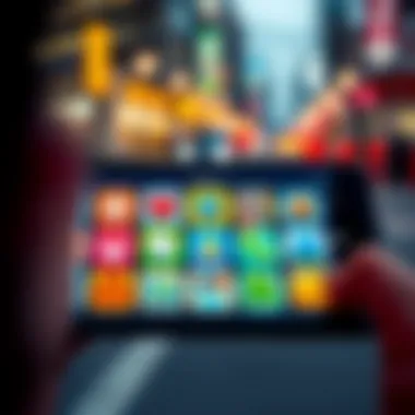 Popular Titles of Traffic Puzzle Games A collection of popular traffic puzzle game icons on a mobile device screen